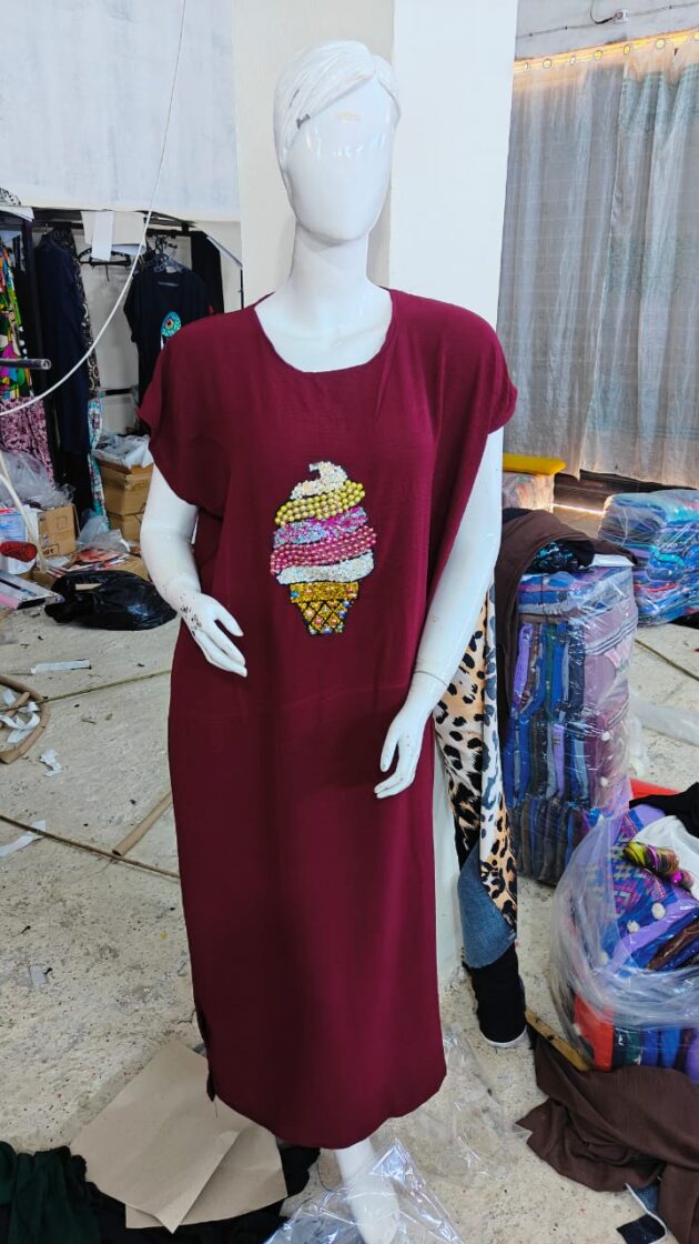 La robe Ace crem